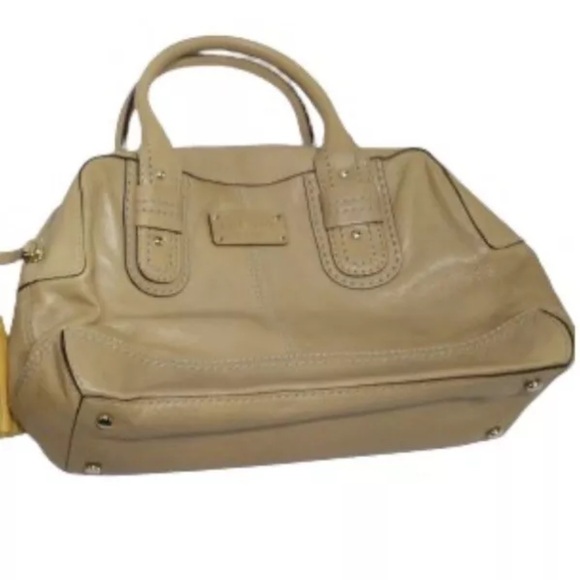 Vintage kate spade pebble khaki leather shoulder bag - Picture 10 of 10